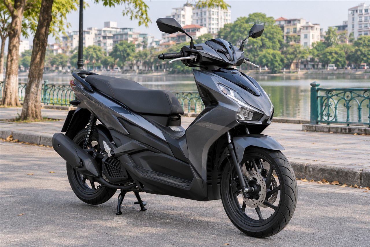 Honda Air Blade 150 ABS — матовый серый