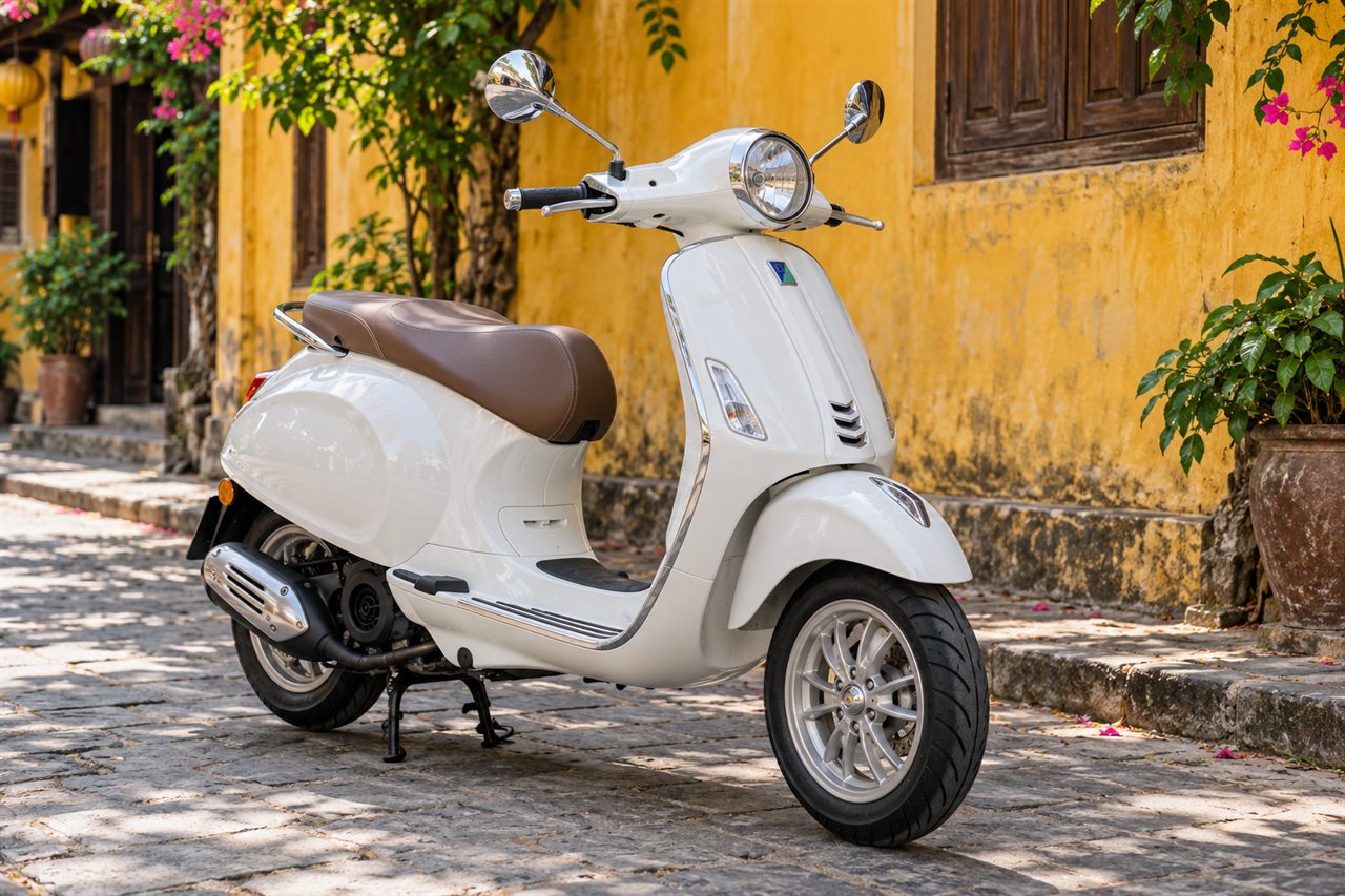Vespa Primavera 150 — стильная и бережная