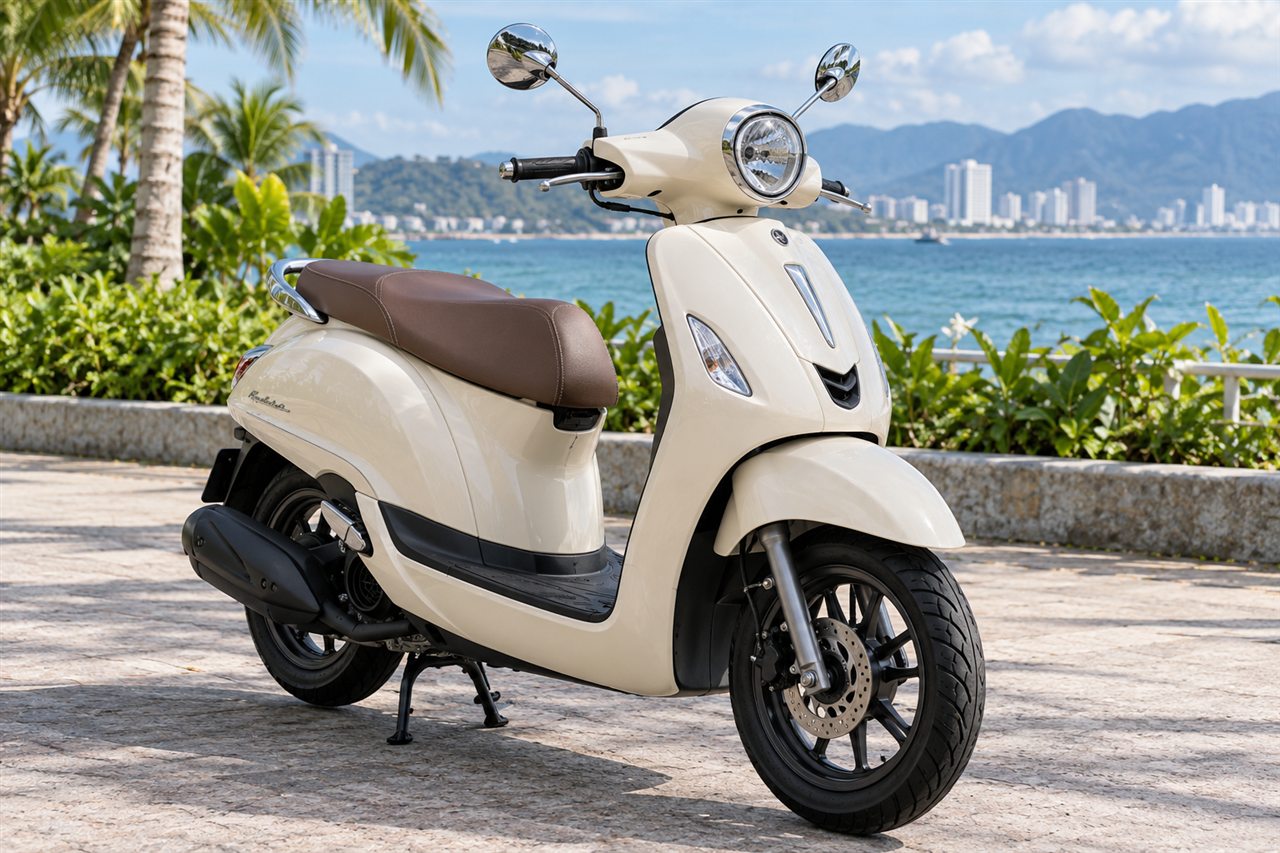 Yamaha Grande 125 Hybrid — почти как новая